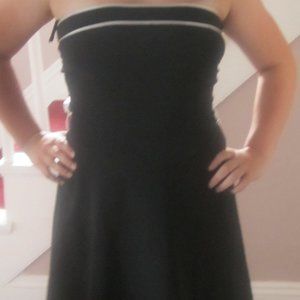 🌸 Ruby Rox black strapless Jr's dress size 9